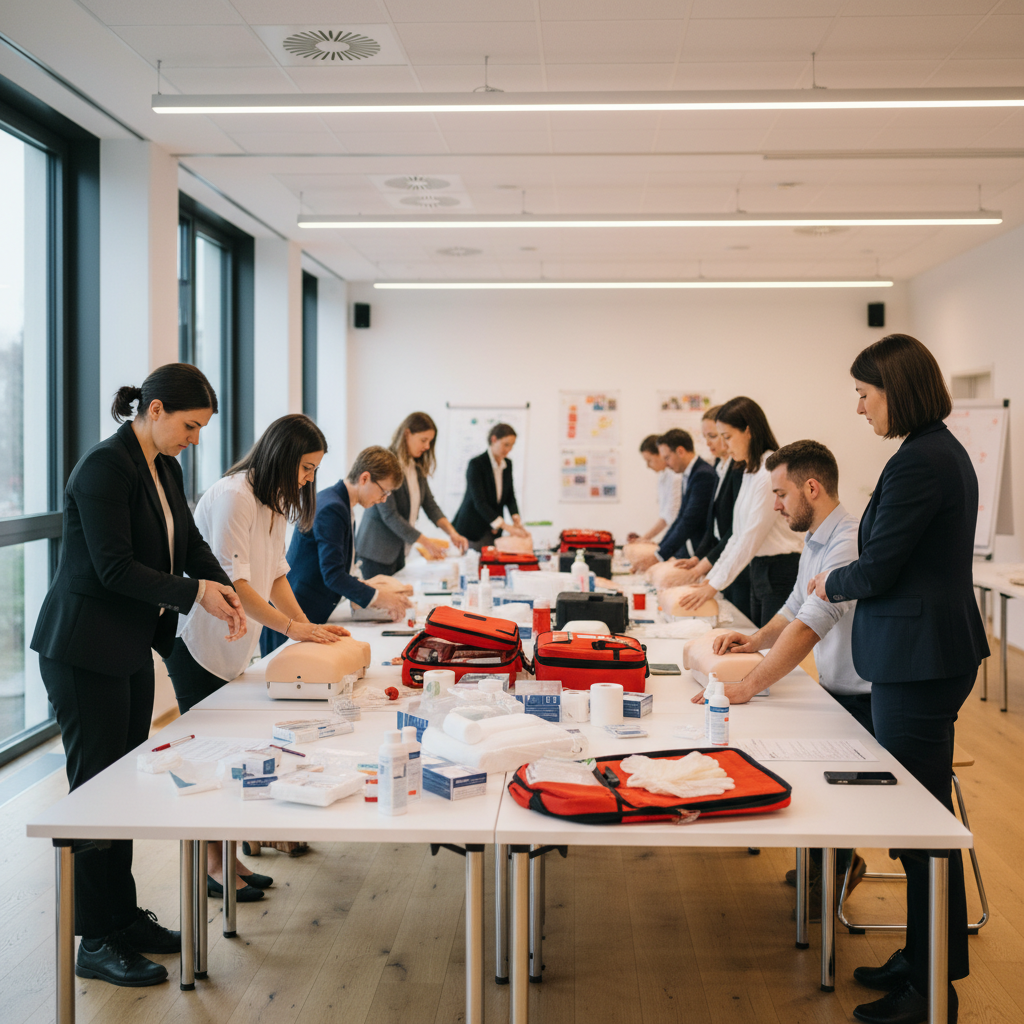Erste Hilfe am Arbeitsplatz: Was Sie wissen müssen