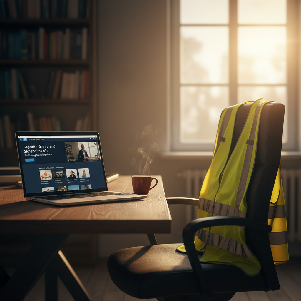 Geprüfte Schutz- und Sicherheitskraft: Ausbildung berufsbegleitend